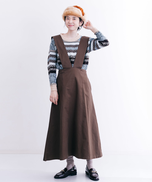 MERLOT（メルロー）の「フライトファーキャップ034-1437（キャップ・レディース・アイボリー/ブラック/キャメル・FREE）」の10枚目の写真