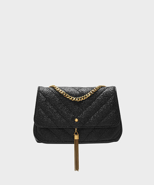 CHARLES & KEITH（チャールズ & キース）の「ドレッシーショルダーバッグ / DRESSY SHOULDER BAG（ショルダーバッグ・レディース・バーガンディー/ブラック・S）」の2枚目の写真