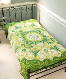 Amina（アミナ）の「【チャイハネ】チャクラマンダラベッドカバー シングルサイズ（寝具）」