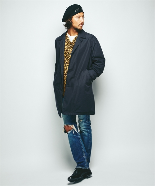 HYSTERIC GLAMOUR（ヒステリックグラマー）の「CN加工デニム スリムストレートパンツ（デニムパンツ・メンズ・インディゴブルー・28inch/32inch/30inch/31inch/34inch/29inch）」の5枚目の写真