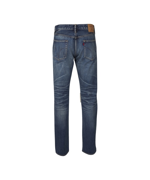 HYSTERIC GLAMOUR（ヒステリックグラマー）の「CN加工デニム スリムストレートパンツ（デニムパンツ・メンズ・インディゴブルー・28inch/32inch/30inch/31inch/34inch/29inch）」の3枚目の写真