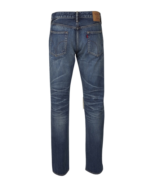 HYSTERIC GLAMOUR（ヒステリックグラマー）の「CN加工デニム スリムストレートパンツ（デニムパンツ・メンズ・インディゴブルー・28inch/32inch/30inch/31inch/34inch/29inch）」の10枚目の写真