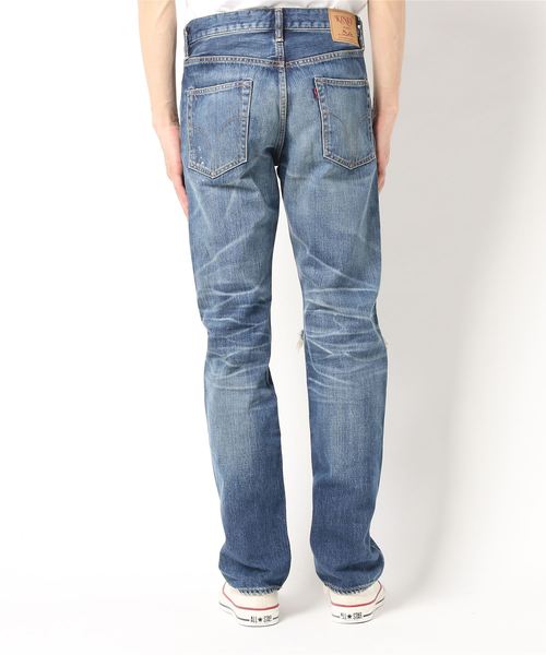 HYSTERIC GLAMOUR（ヒステリックグラマー）の「CN加工デニム スリムストレートパンツ（デニムパンツ・メンズ・インディゴブルー・28inch/32inch/30inch/31inch/34inch/29inch）」の8枚目の写真