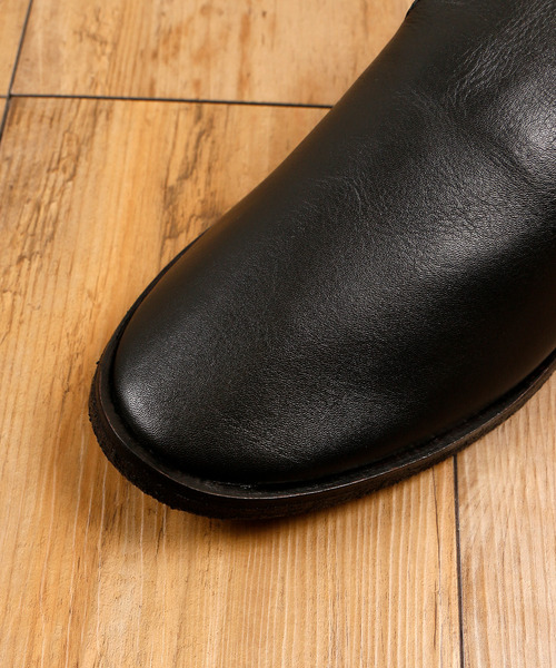 BICASH（ビカーシ）の「BICASH ビカーシ / 牛革レザースリッポンバブーシュシューズ / 094（スリッポン・メンズ・ブラック/ダークブラウン/ブラウン/ブラック×ブラック/オリーブ/ホワイト・41/42/43/40/44）」の15枚目の写真