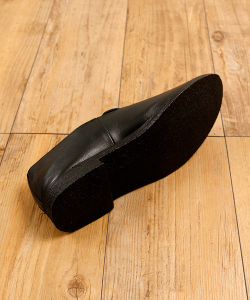 BICASH（ビカーシ）の「BICASH ビカーシ / 牛革レザースリッポンバブーシュシューズ / 094（スリッポン・メンズ・ブラック/ダークブラウン/ブラウン/ブラック×ブラック/オリーブ/ホワイト・41/42/43/40/44）」の10枚目の写真