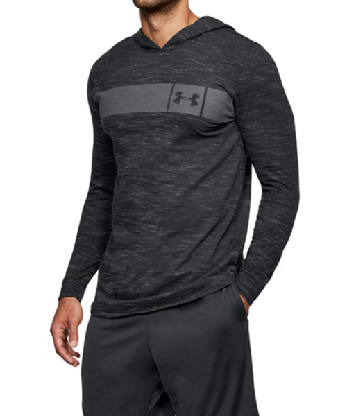 UNDER ARMOUR（アンダーアーマー）の「メンズ ライフスタイルパーカー / スポーツスタイルコアフーディー（パーカー・メンズ・グレー/ダークオリーブ/ブラック・L/XXL/M/S/XL/3XL）」の2枚目の写真