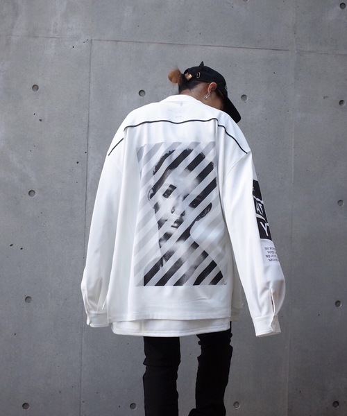 AFYF(エーエフワイエフ)の「AFYF OVERSIZE OPEN COLLAR SHIRT F/オーバーサイズオープンカラーシャツ(シャツ/ブラウス・レディース・ブラック系その他/ホワイト系その他2/ブラック/ブラック系その他2/ホワイト系その他3/ブラック系その他3/ホワイト系その他4/ホワイト系その他5/ブラック系その他5/ブラック系その他4・FREE)」の6枚目の写真