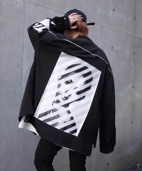 AFYF(エーエフワイエフ)の「AFYF OVERSIZE OPEN COLLAR SHIRT F/オーバーサイズオープンカラーシャツ(シャツ/ブラウス・レディース・ブラック系その他/ホワイト系その他2/ブラック/ブラック系その他2/ホワイト系その他3/ブラック系その他3/ホワイト系その他4/ホワイト系その他5/ブラック系その他5/ブラック系その他4・FREE)」の5枚目の写真