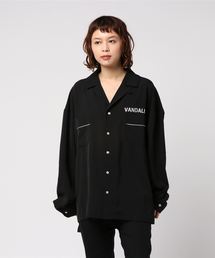 AFYF OVERSIZE OPEN COLLAR SHIRT F/オーバーサイズオープンカラーシャツ