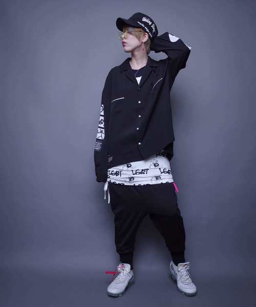 AFYF(エーエフワイエフ)の「AFYF OVERSIZE OPEN COLLAR SHIRT F/オーバーサイズオープンカラーシャツ(シャツ/ブラウス・レディース・ブラック系その他/ホワイト系その他2/ブラック/ブラック系その他2/ホワイト系その他3/ブラック系その他3/ホワイト系その他4/ホワイト系その他5/ブラック系その他5/ブラック系その他4・FREE)」の21枚目の写真
