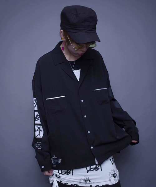 AFYF(エーエフワイエフ)の「AFYF OVERSIZE OPEN COLLAR SHIRT F/オーバーサイズオープンカラーシャツ(シャツ/ブラウス・レディース・ブラック系その他/ホワイト系その他2/ブラック/ブラック系その他2/ホワイト系その他3/ブラック系その他3/ホワイト系その他4/ホワイト系その他5/ブラック系その他5/ブラック系その他4・FREE)」の17枚目の写真