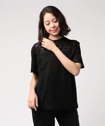 PUNYUS | 半袖レーストップス(Tシャツ/カットソー)