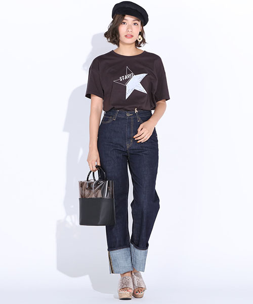 LIPSTAR(リップスター)の「サボサンダル(サンダル・レディース・オフホワイト/ブラック/ホワイト系その他2・L/M)」の13枚目の写真