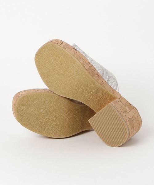 LIPSTAR(リップスター)の「サボサンダル(サンダル・レディース・オフホワイト/ブラック/ホワイト系その他2・L/M)」の5枚目の写真