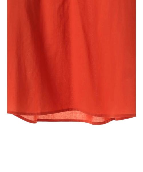 earth music&ecology(アースミュージックアンドエコロジー)の「・クロスステッチ刺繍ブラウス ●(シャツ/ブラウス・レディース・アイボリー/ブラック/ライトブラウン/テラコッタ・FREE)」の17枚目の写真