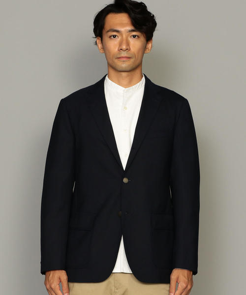 green label relaxing（グリーンレーベルリラクシング）の「SC ストレッチホップサック ブレザー3B ジャケット（テーラードジャケット・メンズ・ブラック/ネイビー・M/S/L/XL）」の13枚目の写真