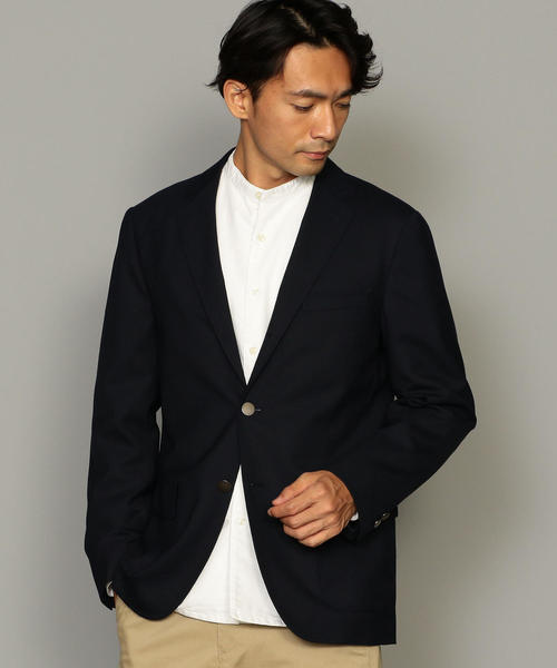 green label relaxing（グリーンレーベルリラクシング）の「SC ストレッチホップサック ブレザー3B ジャケット（テーラードジャケット・メンズ・ブラック/ネイビー・M/S/L/XL）」の10枚目の写真