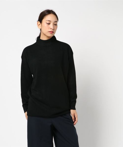 KOBE LETTUCE（コウベレタス）の「選べるドロップショルダーカシミアタッチニットトップス（ニット/セーター・レディース・ホワイト系その他/ブラック系その他/グレー系その他/ベージュ系その他/グリーン系その他/ブルー系その他/イエロー系その他/レッド系その他/ホワイト系その他2/ホワイト系その他3/ホワイト系その他4/ホワイト系その他5/ホワイト系その他6/ブラック系その他2/ブラック系その他3/ブラック系その他4/ブラック系その他5/ブラック系その他6/グレー系その他2/グレー系その他3/グレー系その他4/グレー系その他5/グレー系その他6/ベージュ系その他2/ベージュ系その他3/ベージュ系その他4/ベージュ系その他5/ベージュ系その他6/グリーン系その他2/グリーン系その他3/グリーン系その他4/グリーン系その他5/グリーン系その他6/ブルー系その他2/ブルー系その他3/ブルー系その他4/ブルー系その他5/ブルー系その他6/イエロー系その他2/イエロー系その他3/イエロー系その他4/イエロー系その他5/イエロー系その他6/レッド系その他2/レッド系その他3/レッド系その他4/レッド系その他5/レッド系その他6/ベージュ系その他7/グリーン系その他7/ブルー系その他7/レッド系その他7/イエロー系その他7/ホワイト系その他7/ブラック系その他7/グレー系その他7/ワイン/グレイッシュベージュ/チャコール/ダークネイビー/その他1/その他/ブラック/ダークグリーン・FREE）」の10枚目の写真