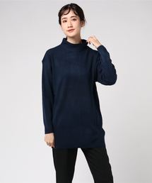 選べるドロップショルダーカシミアタッチニットトップス