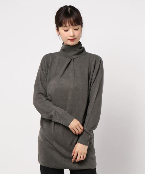 KOBE LETTUCE（コウベレタス）の「選べるドロップショルダーカシミアタッチニットトップス（ニット/セーター・レディース・ホワイト系その他/ブラック系その他/グレー系その他/ベージュ系その他/グリーン系その他/ブルー系その他/イエロー系その他/レッド系その他/ホワイト系その他2/ホワイト系その他3/ホワイト系その他4/ホワイト系その他5/ホワイト系その他6/ブラック系その他2/ブラック系その他3/ブラック系その他4/ブラック系その他5/ブラック系その他6/グレー系その他2/グレー系その他3/グレー系その他4/グレー系その他5/グレー系その他6/ベージュ系その他2/ベージュ系その他3/ベージュ系その他4/ベージュ系その他5/ベージュ系その他6/グリーン系その他2/グリーン系その他3/グリーン系その他4/グリーン系その他5/グリーン系その他6/ブルー系その他2/ブルー系その他3/ブルー系その他4/ブルー系その他5/ブルー系その他6/イエロー系その他2/イエロー系その他3/イエロー系その他4/イエロー系その他5/イエロー系その他6/レッド系その他2/レッド系その他3/レッド系その他4/レッド系その他5/レッド系その他6/ベージュ系その他7/グリーン系その他7/ブルー系その他7/レッド系その他7/イエロー系その他7/ホワイト系その他7/ブラック系その他7/グレー系その他7/ワイン/グレイッシュベージュ/チャコール/ダークネイビー/その他1/その他/ブラック/ダークグリーン・FREE）」の18枚目の写真