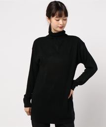 選べるドロップショルダーカシミアタッチニットトップス