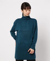 選べるドロップショルダーカシミアタッチニットトップス