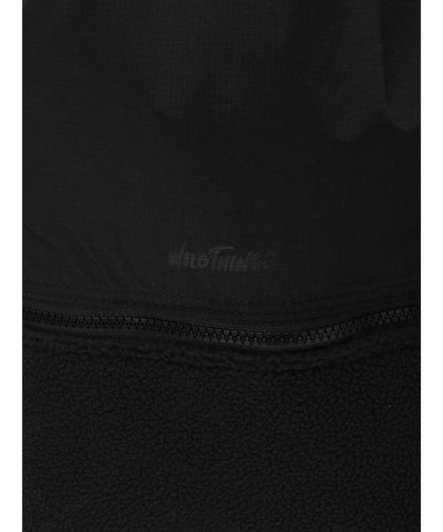 SEVENDAYS=SUNDAY（セブンデイズサンデイ）の「WIDTHINGS フリースナップサック（バックパック/リュック・レディース・ブラック/ベージュ/グレー・FREE）」の9枚目の写真