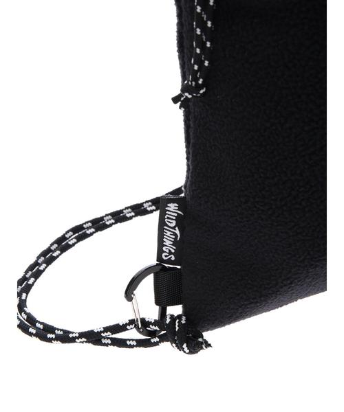 SEVENDAYS=SUNDAY（セブンデイズサンデイ）の「WIDTHINGS フリースナップサック（バックパック/リュック・レディース・ブラック/ベージュ/グレー・FREE）」の8枚目の写真