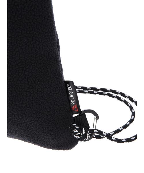 SEVENDAYS=SUNDAY（セブンデイズサンデイ）の「WIDTHINGS フリースナップサック（バックパック/リュック・レディース・ブラック/ベージュ/グレー・FREE）」の10枚目の写真