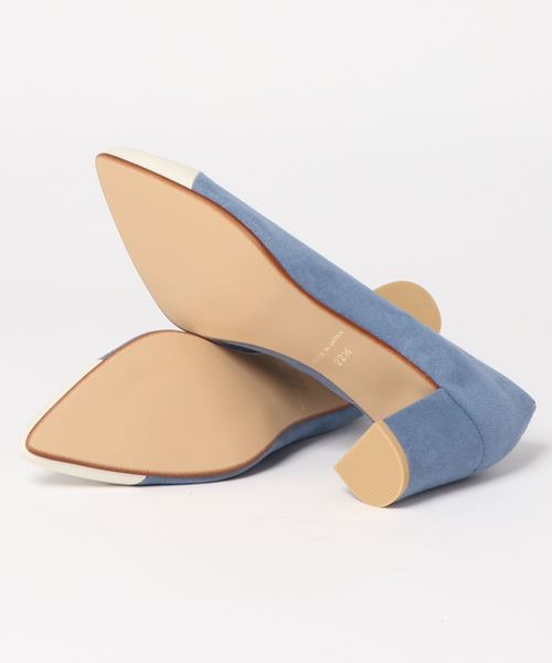 LE TALON(ルタロン)の「6cmトゥキャップハイショクパンプス◆(パンプス・レディース・ライトグレー/ブラック/ベージュ/ネイビー/サックスブルー・22.5cm/23cm/23.5cm/24cm/24.5cm/22cm/25cm)」の7枚目の写真