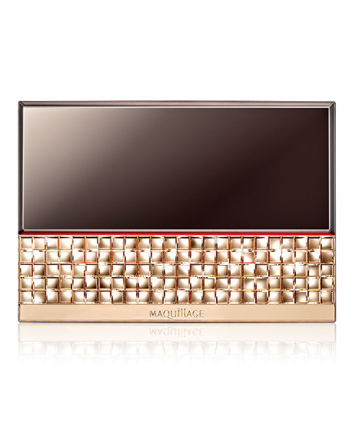 MAQuillAGE(マキアージュ)の「マキアージュ コンパクトケース ND(その他ビューティーグッズ)」|クリアブラック