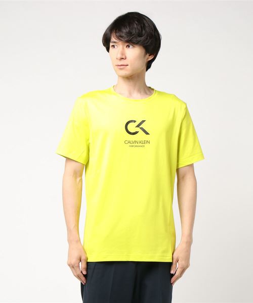CALVIN KLEIN PERFORMANCE(カルバンクラインパフォーマンス)の「エッセンシャル トレーニング Tシャツ(Tシャツ/カットソー・メンズ・ブラック/ブルー/ホワイト/ブラック系その他/ライム・L/M/S/XL)」の5枚目の写真