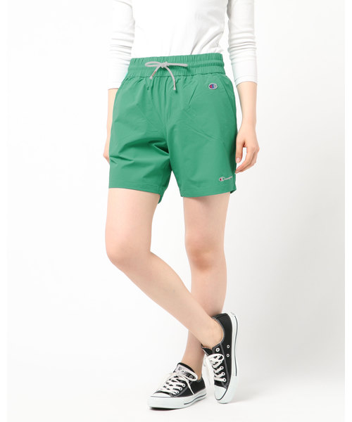 Champion（チャンピオン）の「【Champion/チャンピオン】レディース アクティブスタイル ハーフパンツ（その他パンツ・レディース・グリーン系その他/ネイビー/バイオレット/ピンク系その他7/ブラック・MEDIUM/LARGE）」の9枚目の写真