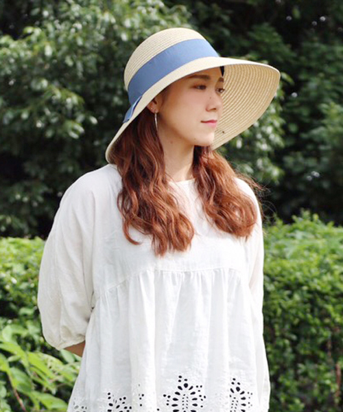 polcadot�i�|���J�h�b�g�j�́u�y�[�p�[�u���[�h ���[���L���y����/ �܂肽���߂�n�b�g�i�n�b�g�j�v�b�z���C�g×�u���[