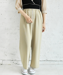 PairPair | リングジップとろみワイドパンツ/セットアップ可(その他パンツ)