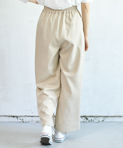 PairPair（ペアペア）の「リングジップとろみワイドパンツ/セットアップ可（その他パンツ・レディース・ライトベージュ・FREE）」の12枚目の写真