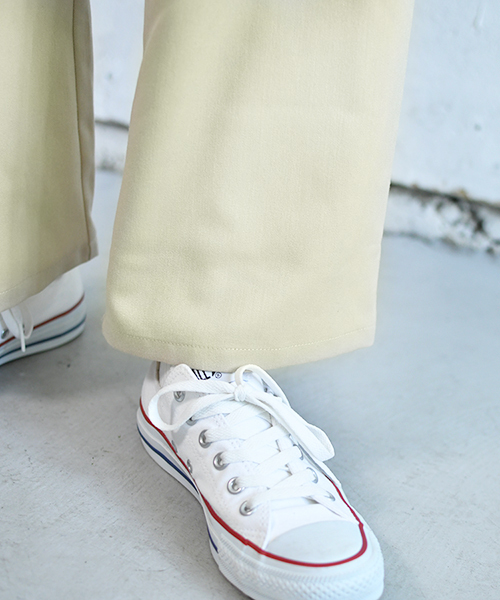 PairPair（ペアペア）の「リングジップとろみワイドパンツ/セットアップ可（その他パンツ・レディース・ライトベージュ・FREE）」の9枚目の写真