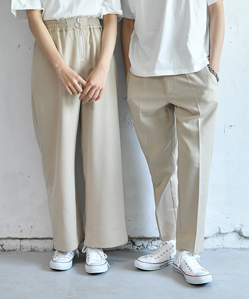 PairPair（ペアペア）の「リングジップとろみワイドパンツ/セットアップ可（その他パンツ・レディース・ライトベージュ・FREE）」の13枚目の写真