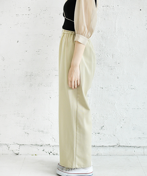 PairPair（ペアペア）の「リングジップとろみワイドパンツ/セットアップ可（その他パンツ・レディース・ライトベージュ・FREE）」の17枚目の写真