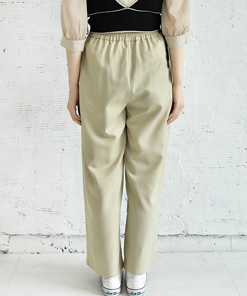PairPair（ペアペア）の「リングジップとろみワイドパンツ/セットアップ可（その他パンツ・レディース・ライトベージュ・FREE）」の18枚目の写真