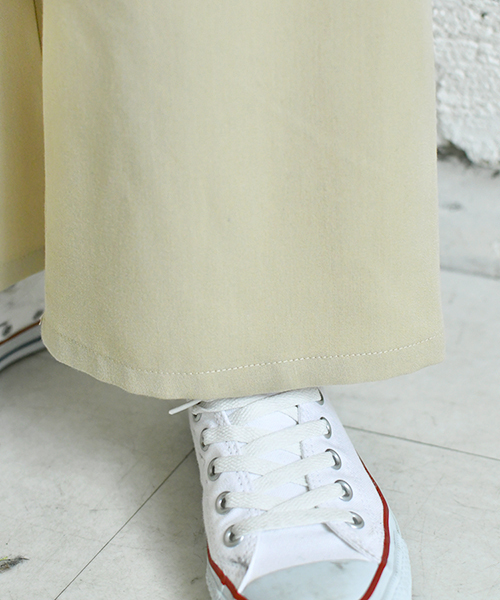 PairPair（ペアペア）の「リングジップとろみワイドパンツ/セットアップ可（その他パンツ・レディース・ライトベージュ・FREE）」の22枚目の写真