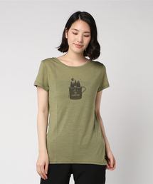 エスエヌスーパーナチュラル W Print Tee SPRING