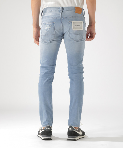 BAYFLOW（ベイフロー）の「スキニ―ダメージデニム 19AW（デニムパンツ・メンズ・ロイヤルブルー/クリアブルー・28inch/29inch/30inch/32inch/31inch）」の12枚目の写真
