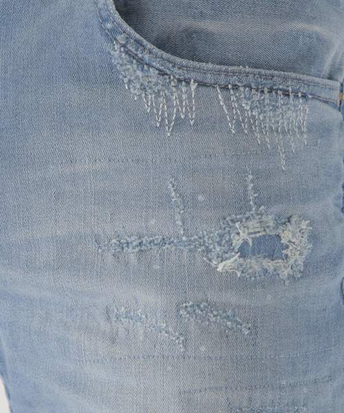 BAYFLOW（ベイフロー）の「スキニ―ダメージデニム 19AW（デニムパンツ・メンズ・ロイヤルブルー/クリアブルー・28inch/29inch/30inch/32inch/31inch）」の20枚目の写真