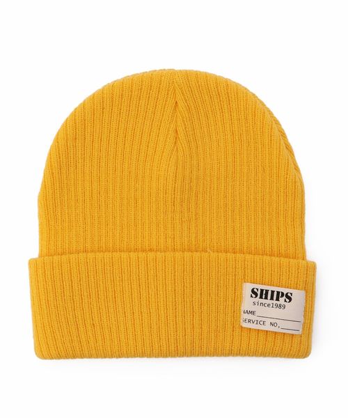 SHIPS(シップス)の「SHIPS KIDS:アクリル リブ ニット キャップ(ニットキャップ/ビーニー・キッズ・ブラック/パープル/グレー/イエロー・ONE SIZE)」の7枚目の写真