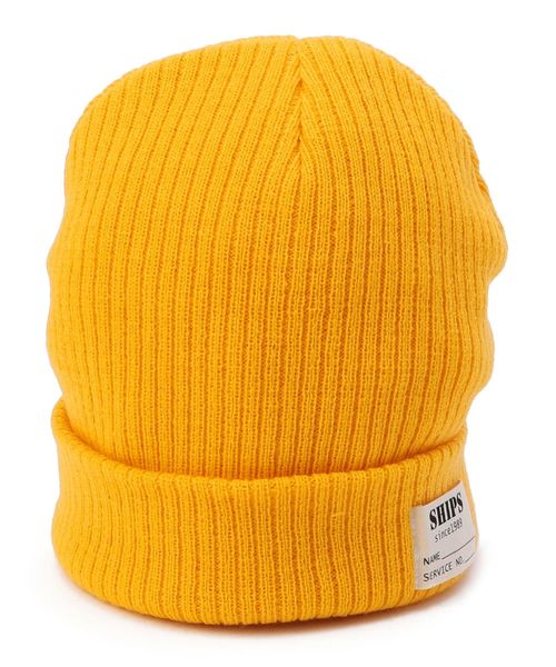 SHIPS(シップス)の「SHIPS KIDS:アクリル リブ ニット キャップ(ニットキャップ/ビーニー・キッズ・ブラック/パープル/グレー/イエロー・ONE SIZE)」の8枚目の写真