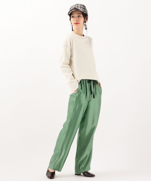 SHIPS(シップス)の「ニットコール プルオーバー(Tシャツ/カットソー・レディース・ピンク/ラベンダー/ナチュラル・ONE SIZE)」の6枚目の写真