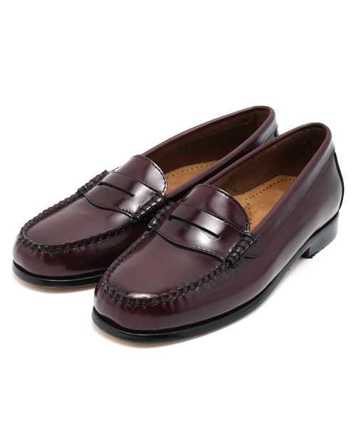 G.H. Bass & Co.の「Bass Wayfaver(G.H.Bass)(ドレスシューズ・レディース・ブラック/ブラック×ホワイト/ダークパープル・23.0cm/24.0cm/25.0cm)」の3枚目の写真