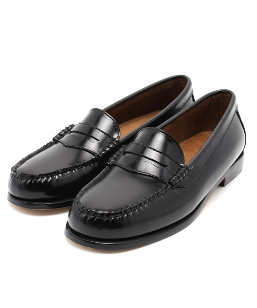 G.H. Bass & Co.の「Bass Wayfaver(G.H.Bass)(ドレスシューズ・レディース・ブラック/ブラック×ホワイト/ダークパープル・23.0cm/24.0cm/25.0cm)」の1枚目の写真