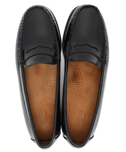 G.H. Bass & Co.の「Bass Wayfaver(G.H.Bass)(ドレスシューズ・レディース・ブラック/ブラック×ホワイト/ダークパープル・23.0cm/24.0cm/25.0cm)」の11枚目の写真